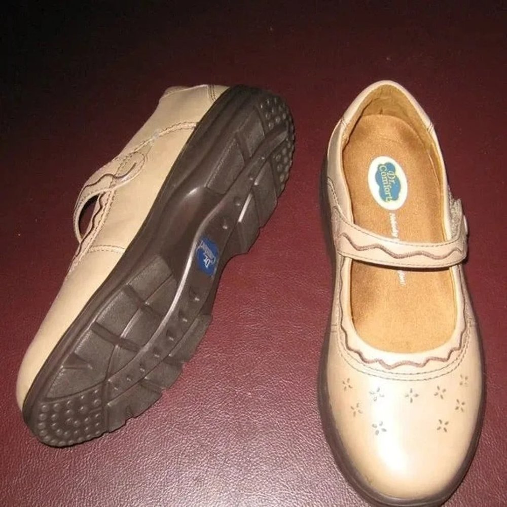 ❤️New DR COMFORT SUNSHINE Diabetic Casual Mary Jane Loafers Shoes Size 5.5 -6
